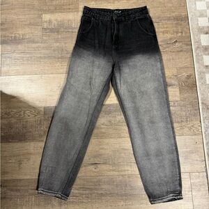 Nasty Gal ombré boot cut jeans. US Size 6